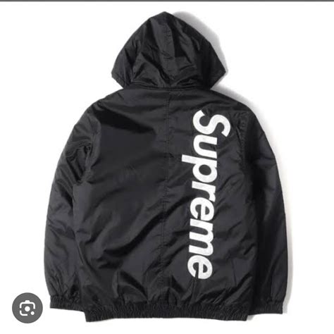 supreme 2 tone hooded sideline jacket replica|Supreme fw15 2.